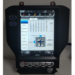 Ouchuangbo Tesla style 10.4" car audio gps radio android 8.1 for Ford mustang