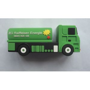 Truck 3D PVC USB Flash Drives New Design