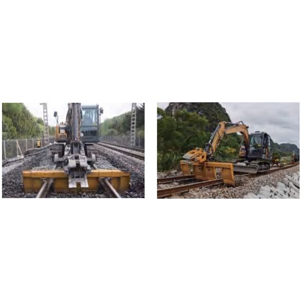 Railway Sleeper Auto-change Equipment SLEEPER CHANGING MACHINE SLEEPER CHANGER sepcial function for construction