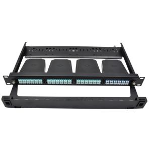 High Density Optical Fiber Distribution Frame 1U Rack Mount FHD Pull Type Box