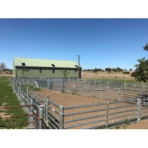 1.8m X 2.1m Oval Rail Tube Odm Heavy Duty Cattle Panel Galvanized