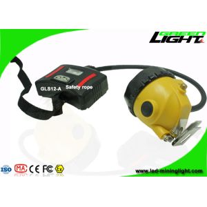 High Brightness Cree Led Headlamp Rechargeable Low Power Warning For Miner Semi