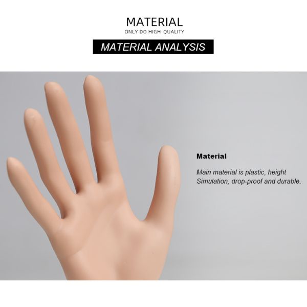 Cheap Female Black Plastic Mannequin Hand Holder Glove Ring Bracelet Jewelry Display Hands