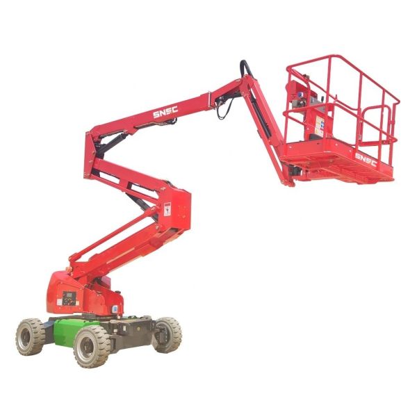 Buy SNSC Articulated Boom Lift 12m-28m Height Telescopic Manlift at wholesale prices
