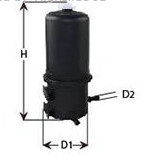 Certified quality filter Screw-on Filter Oil Filter 2H0127401A/ 2H0127401B