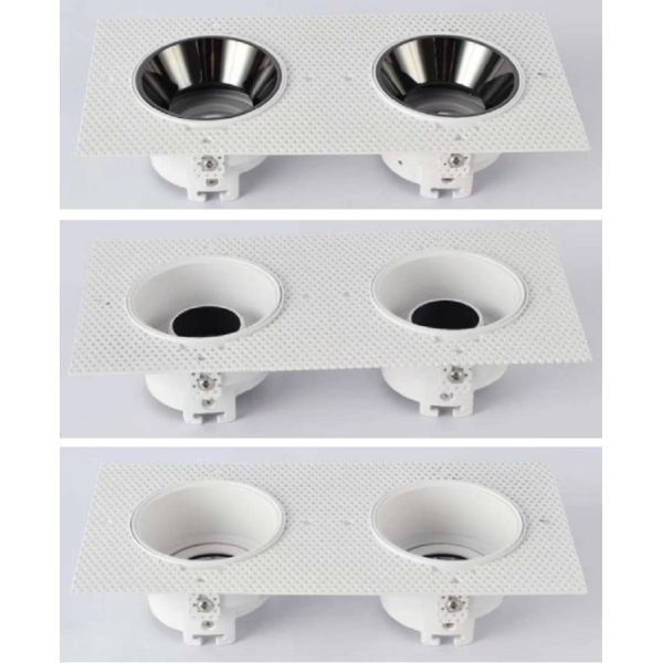 Narrow Edge Anti Glare MR16 Ceiling Lights Frame