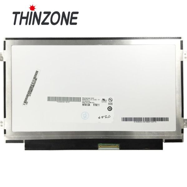 High Brightness 10.1 Inch LCD Screen Slim 1024*600 40 Pin Laptop Display
