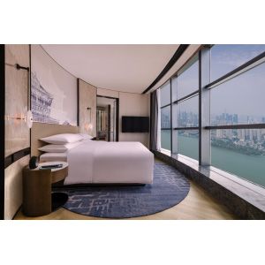 Assembly Required and White Hotel Bedroom Furniture Set with Footboard in Colour