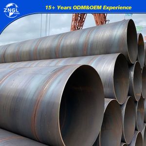 ERW Steel Carbon Pipe Tube Spiral Welding ASME Standard