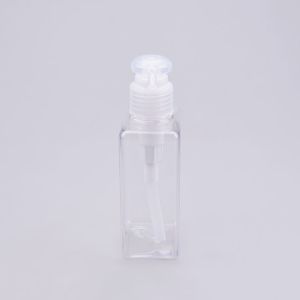 150ml Screw Closure Cuboid Lotion Airless Cosmetic Pump Bottle
