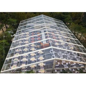 Quality Big Outdoor Luxury Wedding Party Tent / Clear Marquee Tent 3-50m Width for sale