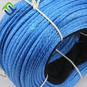 12 Strand SK75 Synthetic UHMWPE Winch Rope 14mm 100m