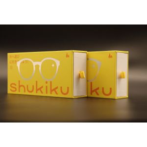 4C PMS Color Rigid Box Packaging , Glasses Paper Box With Pull Tab