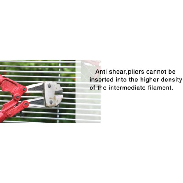 Galvanized Anti Climb Prison 358 Security Fencing 1/2 X 3 Inch 8 Gauge