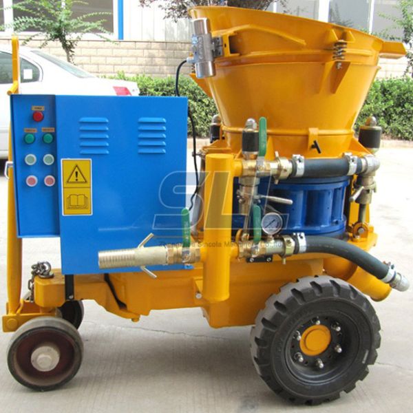 Buy Concrete Shotcrete Machine Is to Compressed Air Economy Cost and Flexibility for Tunneling at wholesale prices