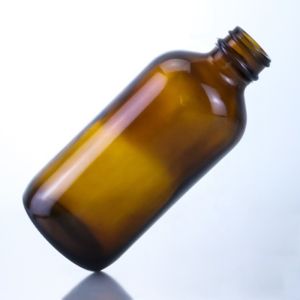 350ml Empty Glass Beer Bottle with Crown Cap Silk Screen and Hot Stamping Unique