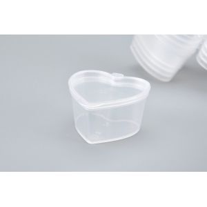 45 ml heart-shaped sauce cup sauce box