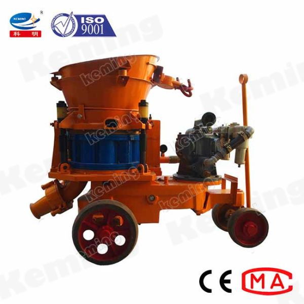 Buy 4kW Mortar Wall Plastering Dry Mix Shotcrete Machine at wholesale prices