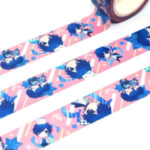 China Printed Masking Tape Custom Japanese Decoration Washi Paper Tape on sale