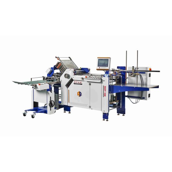 Buy AOQI Leaflet Paper Folding Machine with Cross Fold Knife for Folded Inserts at wholesale prices