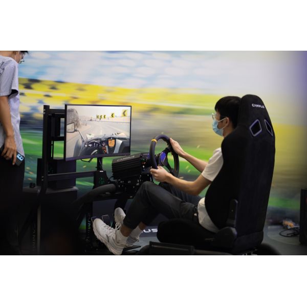 Aluminium Monocoque PC Racing Simulator With 3 Pedals