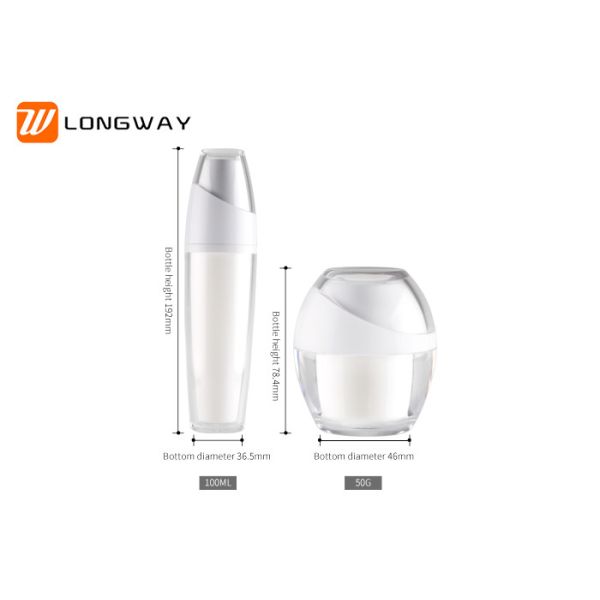Buy Popular Plastic Cosmetic Serum Bottles , Empty Cosmetic Bottle Refillable Set at wholesale prices