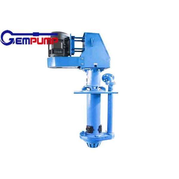 Buy 39m3/H Vertical Long Shaft Pump 4140 Mild Carbon Steel Slurry Sump Pump at wholesale prices