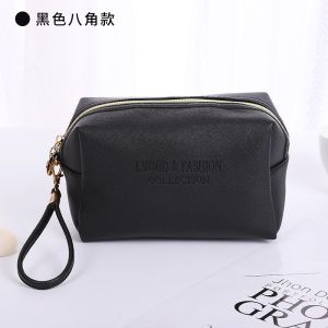 ODM PU Leather Cosmetic Travel Bag with Multispandex Lining