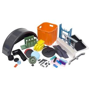 Plastic Sanitary Fittings Polycarbonate Injection Moulding