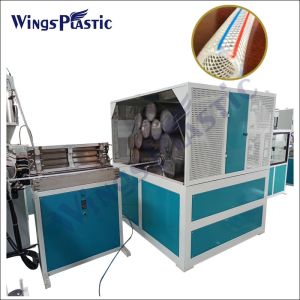 Soft Three Layers Water Pvc Pipe Extruder Big Capacity