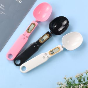 Disposable Batteries Electronic Kitchen Scale Spoon Portable LCD Display Digital
