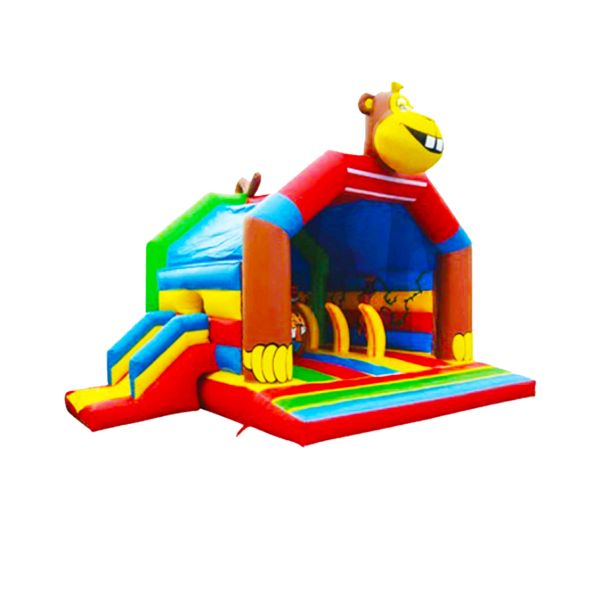 Buy Safe Inflatable Obstacles Course With Some Cartoon Patterns at wholesale prices