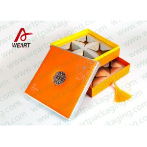 Window Style Customized Paper Box For Cakes