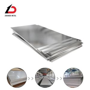 ZD-SSPLATE Stainless Steel Plate for Decoration and Construction Surface Ba/2b/No.1/No.3/No.4/8K/Hl/2D/1d Customized