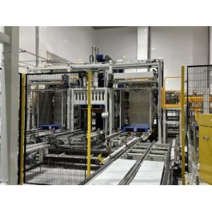 Semi Automatic Plastic Bottle Packaging Machine Loading And Unloading Cage