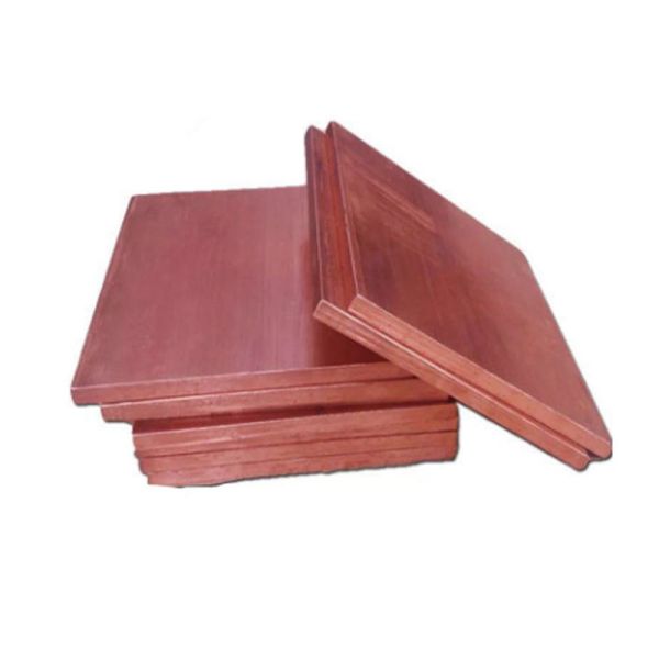 Buy ASTM Pure Copper Sheet Metal , C10100 C11000 Copper Cathode Plate at wholesale prices