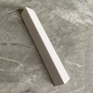 Easy To Install Smooth Surface Wall PVC Corner Protectors 55*55mm