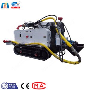 4 Outrigger Crawler Shotcrete Spraying Robot with User-Friendly Design