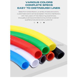 PA Polyamide Colored Electrical Conduit