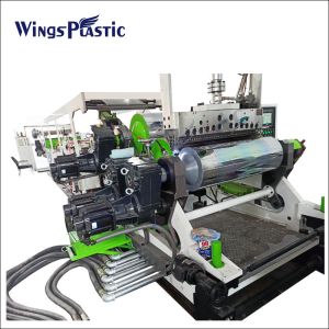 Customized Air Cooled T-die Mould Plastic Sheet Extruder Machine