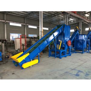 Quality PP PE Films Strand Plastic Pelletizing Machine Single Screw Double Stage Pull Strap for sale