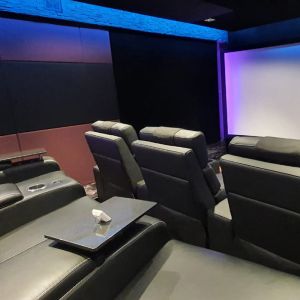 Customized 580mm 3 Seat Electric Modern Recliner Chair