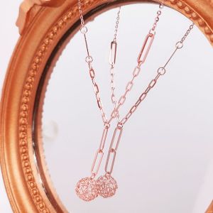 Quality Delicate 18kt Yellow Gold Necklace with Mini Pendant for sale