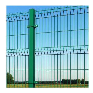 Sustainable 6ft PVC Coated Galvanized Welded Wire Mesh Fence Panel for French