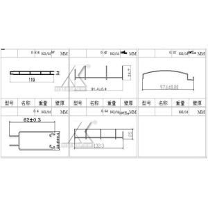 Powder Coated Aluminium Door Window Extrusion Profiles 6063 T5