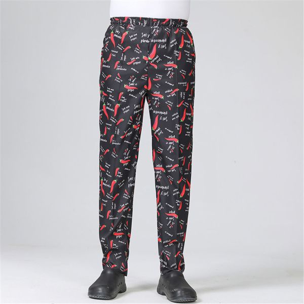 Buy Men Women Restaurant Use Unisex Chef Pants Polyester / Cotton Material at wholesale prices