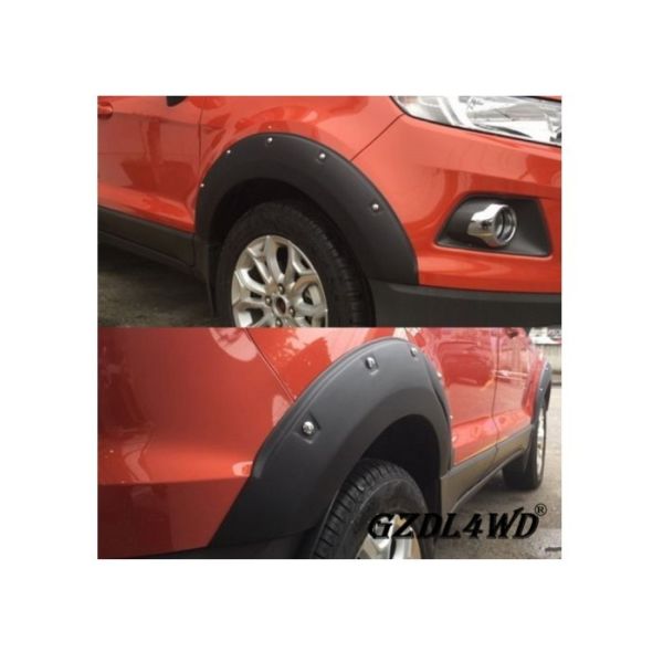 3M Tape Car Wheel Arch Flares Smooth Surface Finish For Ecosport 2012- 2015