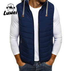 High Quality Custom Winter Windproof Sleeveless Utility Waistcoat Mens Fleece
