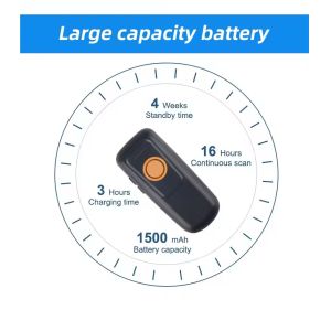 High Decoding Speed 1D CCD Portable Bar code Readers Wireless Laser Barcode