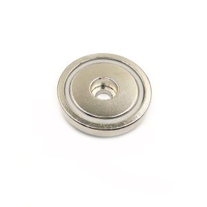Rustproof Countersunk Neodymium Eyebolt Magnet Double Sided Neodymium Magnet